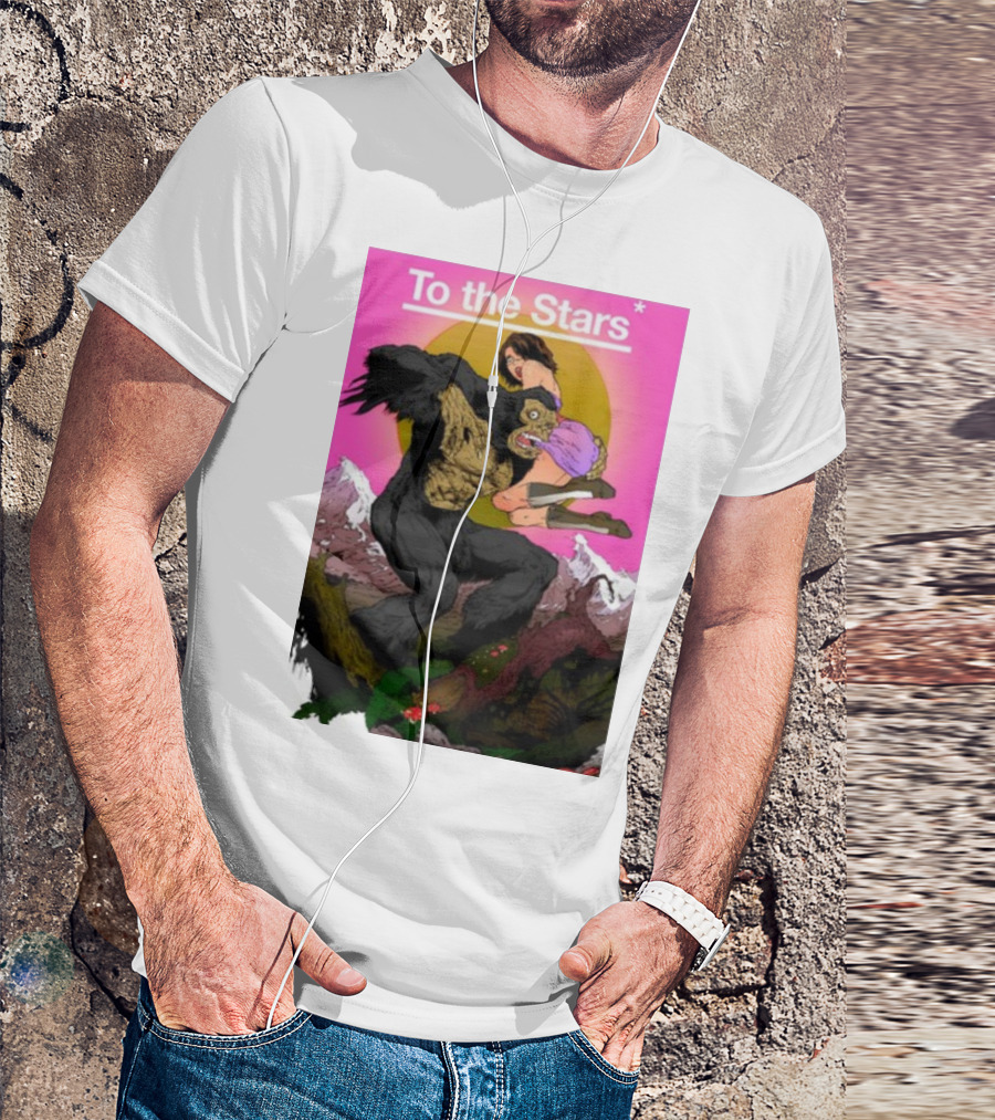 Bigfoot Comic By Thomas Tenney To The Stars T-Shirt