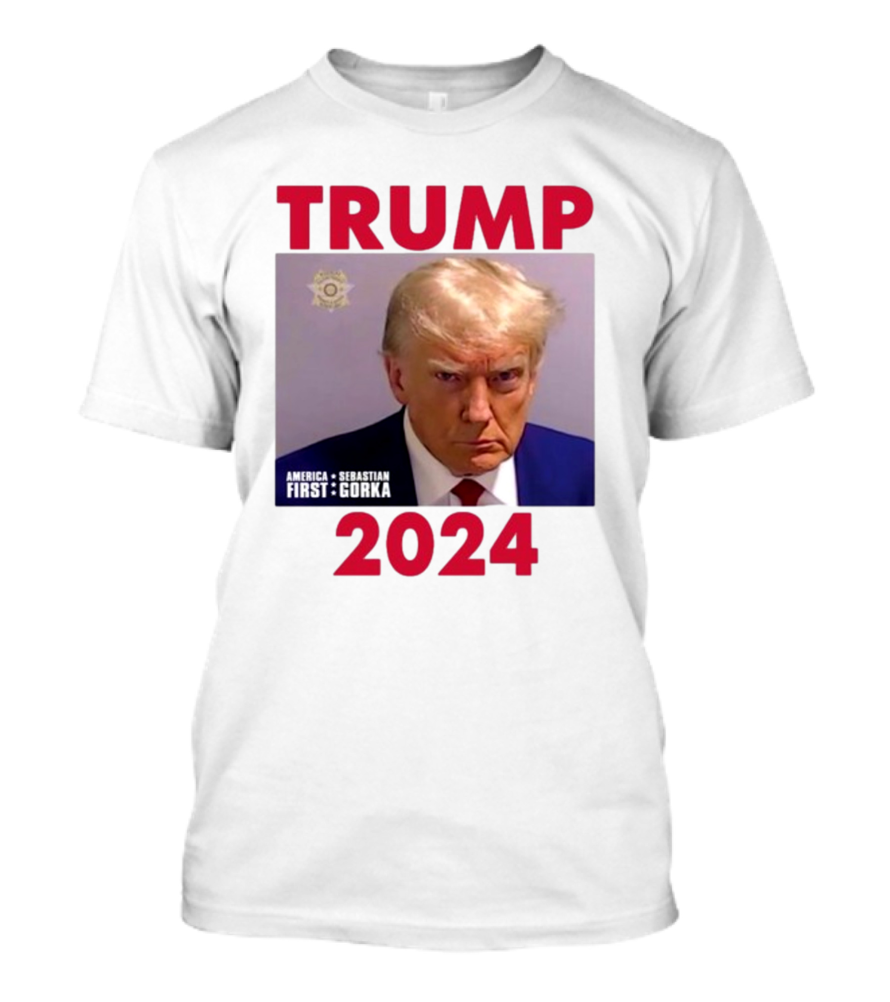 TRUMP America First 2024 Sebastian Gorka T-Shirt