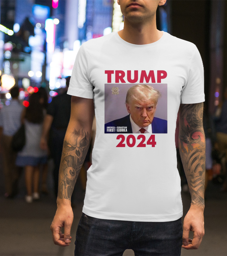 TRUMP America First 2024 Sebastian Gorka T-Shirt