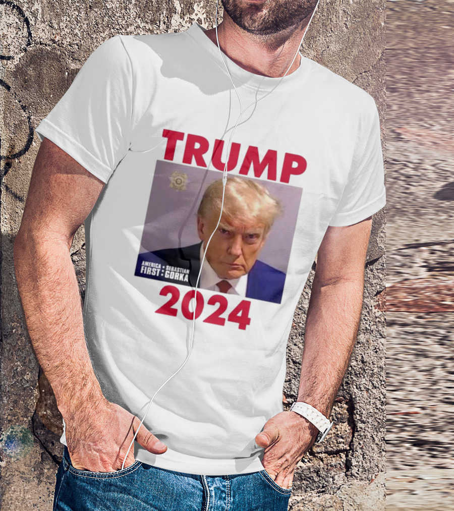 TRUMP America First 2024 Sebastian Gorka T-Shirt