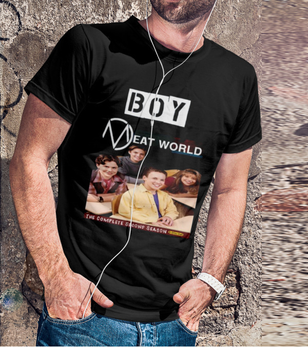 Boy Meat World The Complete Second Season DVD Cast Classroom T-Shirt