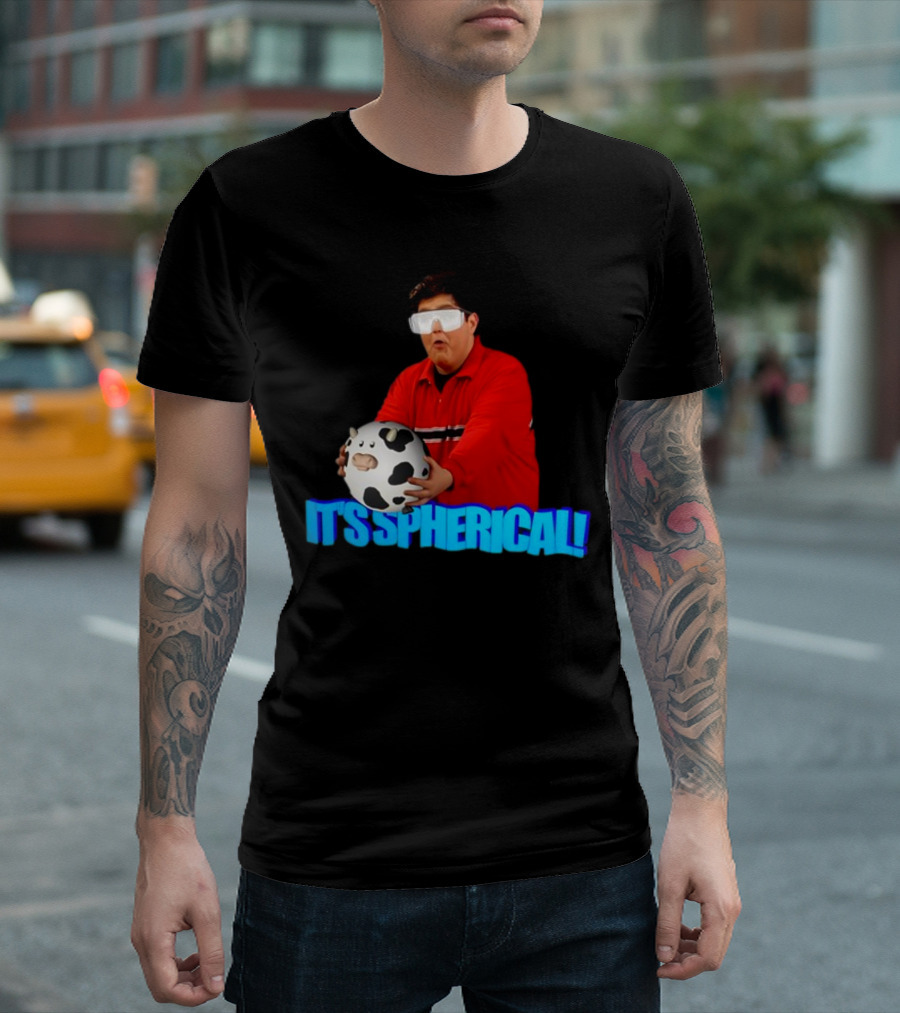 Gotfunny It's Spherical Cow It's Spherical T-Shirt