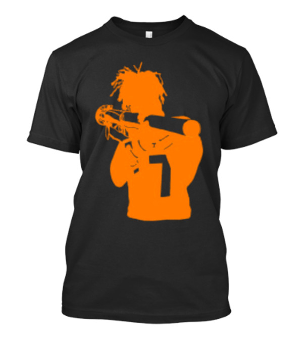 Vol Locked And Loaded Number 7 Football Rocket T-Shirt