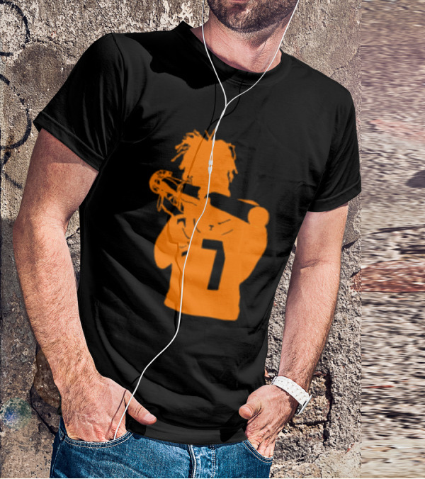 Vol Locked And Loaded Number 7 Football Rocket T-Shirt
