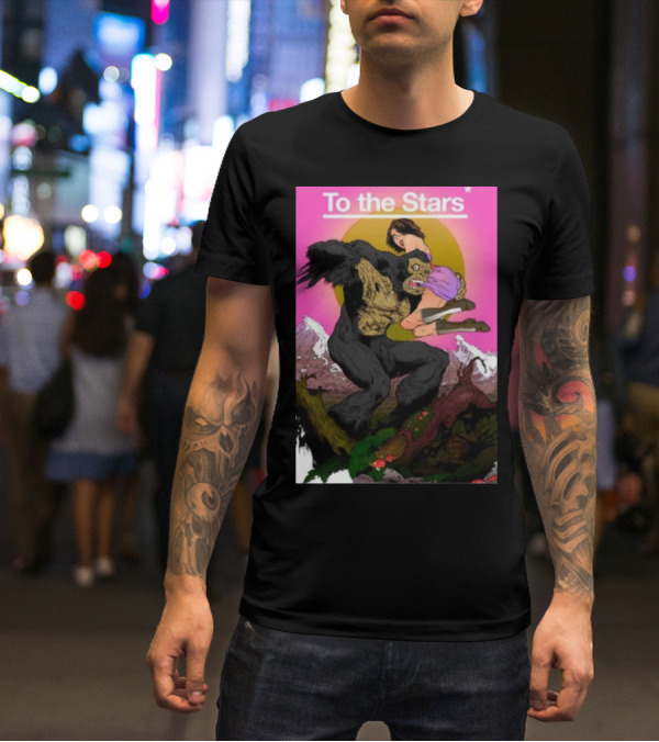 To The Stars Bigfoot Comic By Thomas Tenney T-Shirt