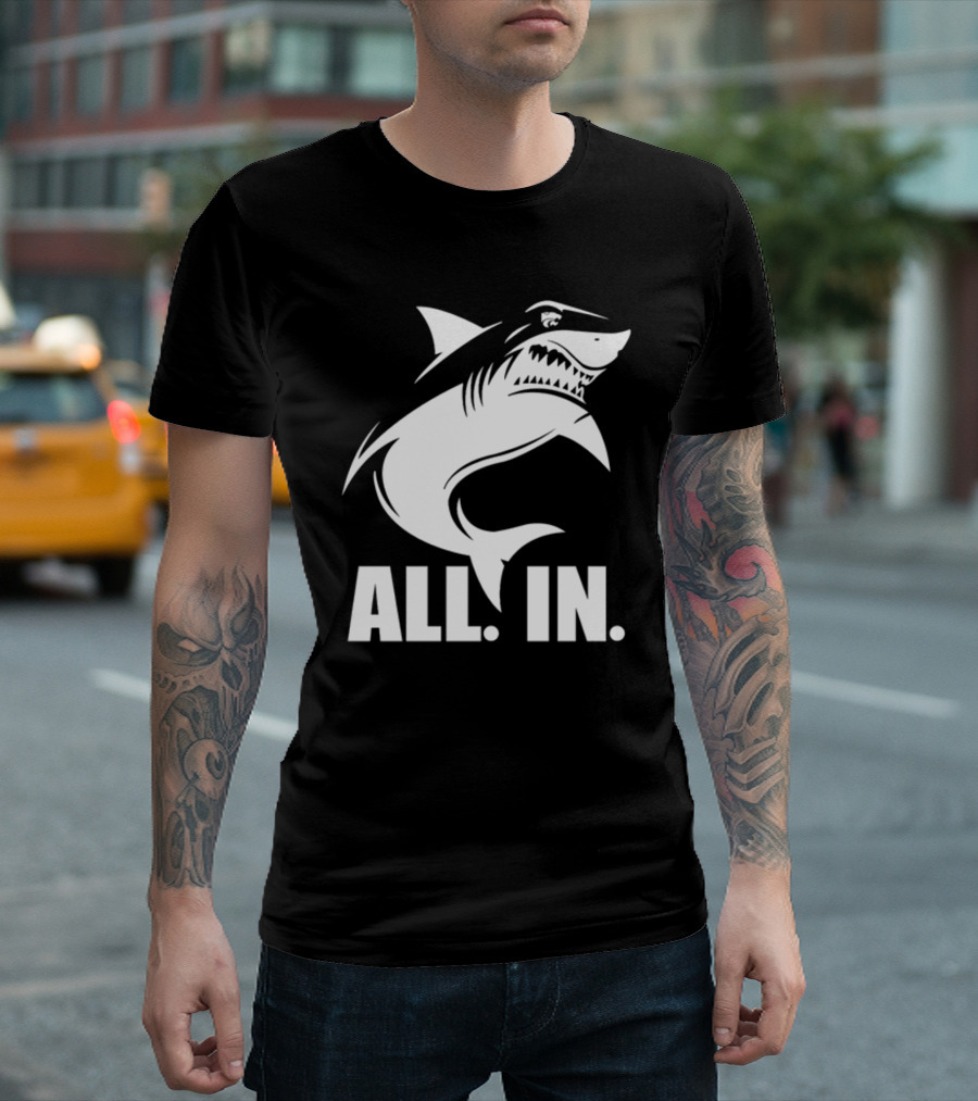 Shark Week All In with Bold Shark T-Shirt