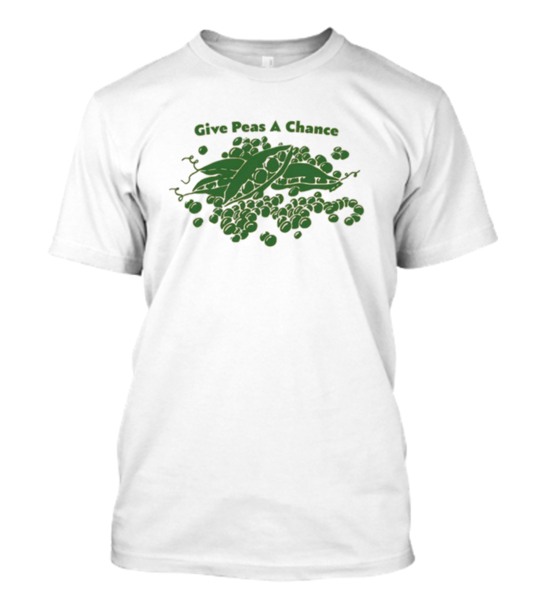 Milkdesigns Give Peas A Chance Peapod T-Shirt
