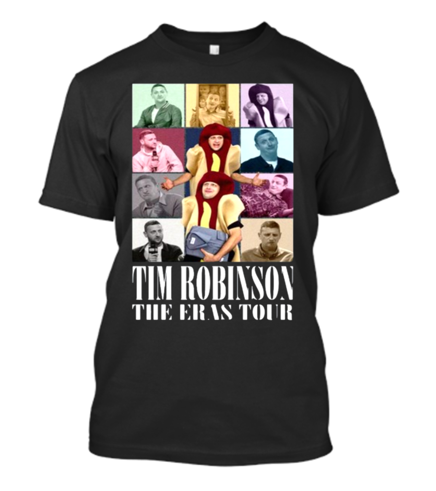TIM ROBINSON THE ERAS TOUR COMEDY COSTUMES SKETCH COLLAGE T-Shirt