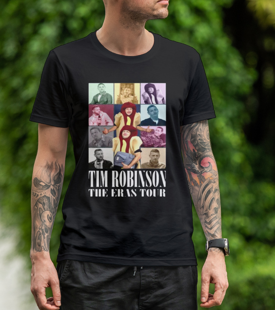 TIM ROBINSON THE ERAS TOUR COMEDY COSTUMES SKETCH COLLAGE T-Shirt