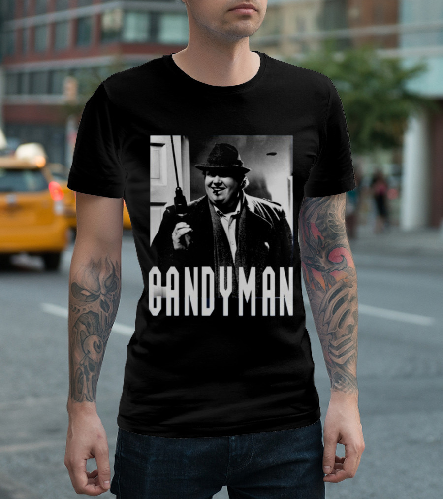 Candyman John Candy Uncle Buck Iconic Movie Character Presentation T-Shirt
