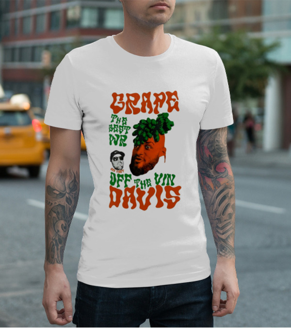 Grape Davis The Best WR Off The Vine T-Shirt