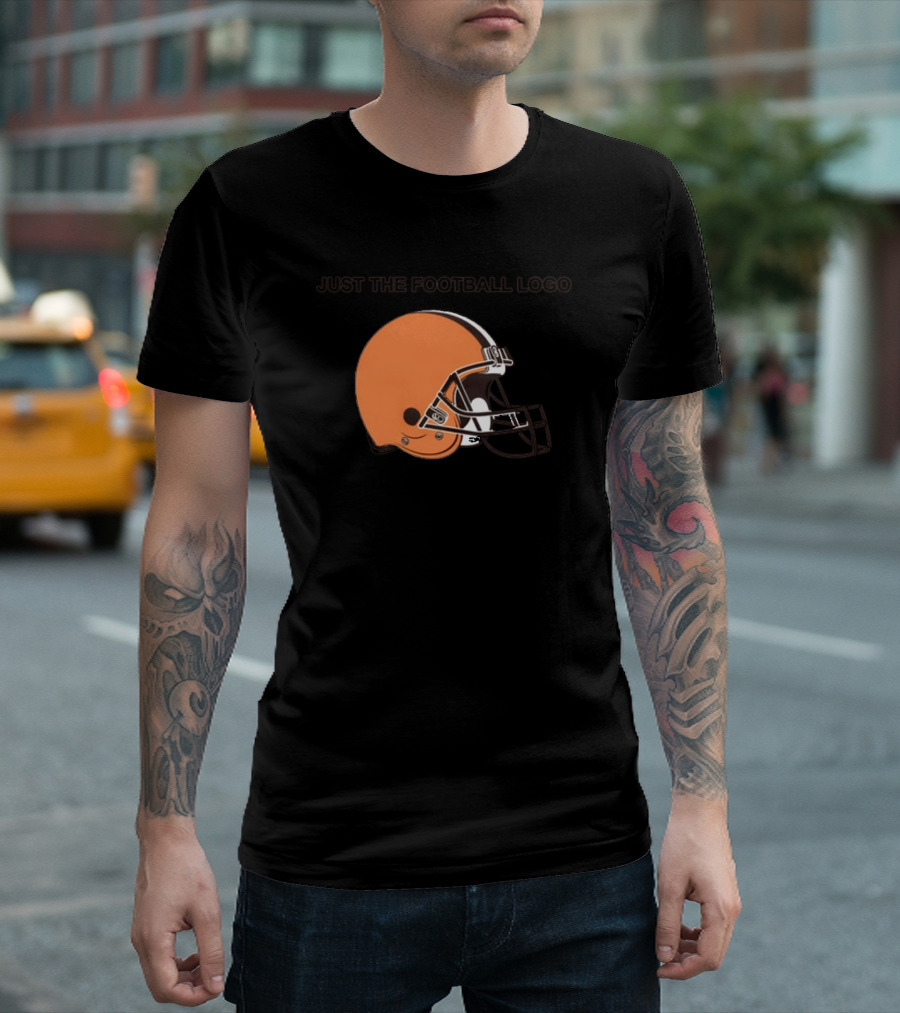 Cleveland Just The Football Helmet T-Shirt