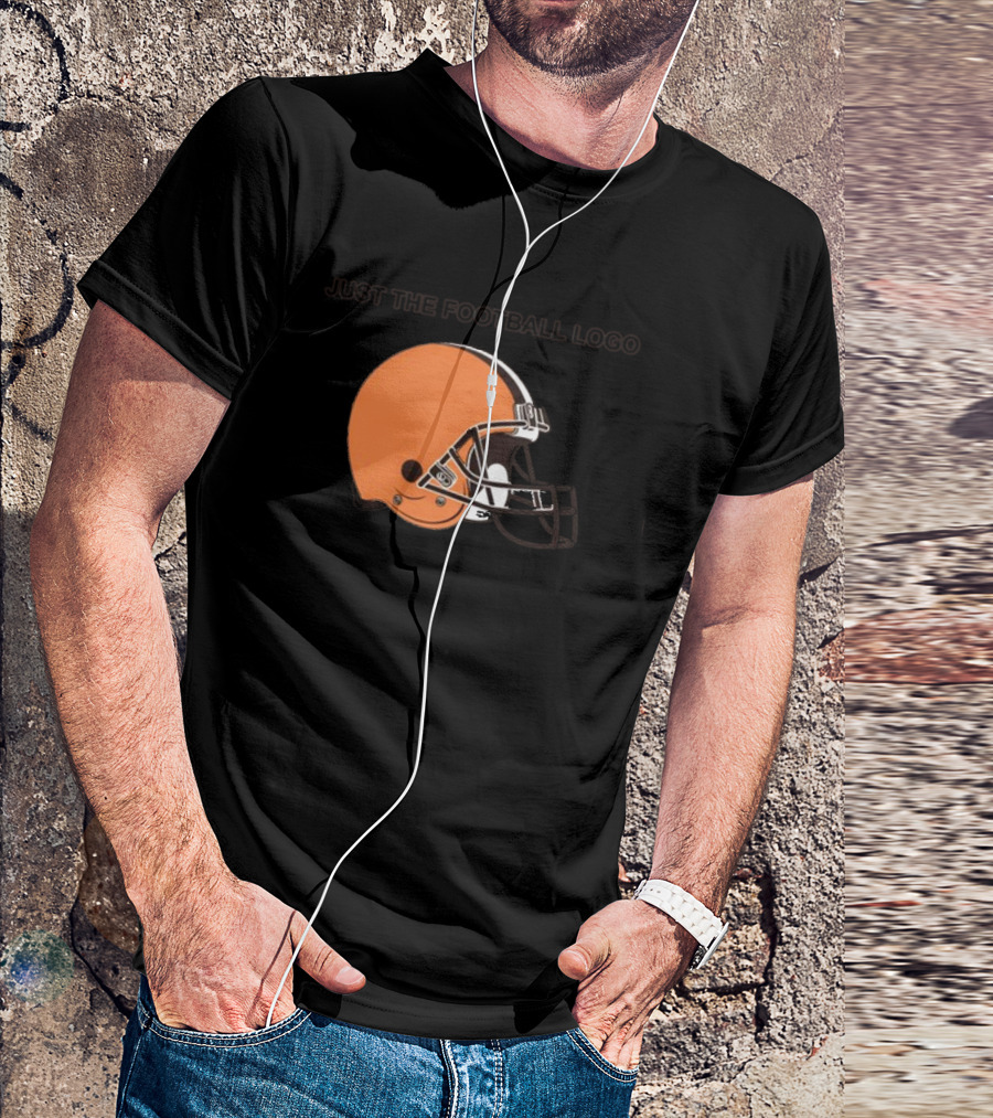 Cleveland Just The Football Helmet T-Shirt