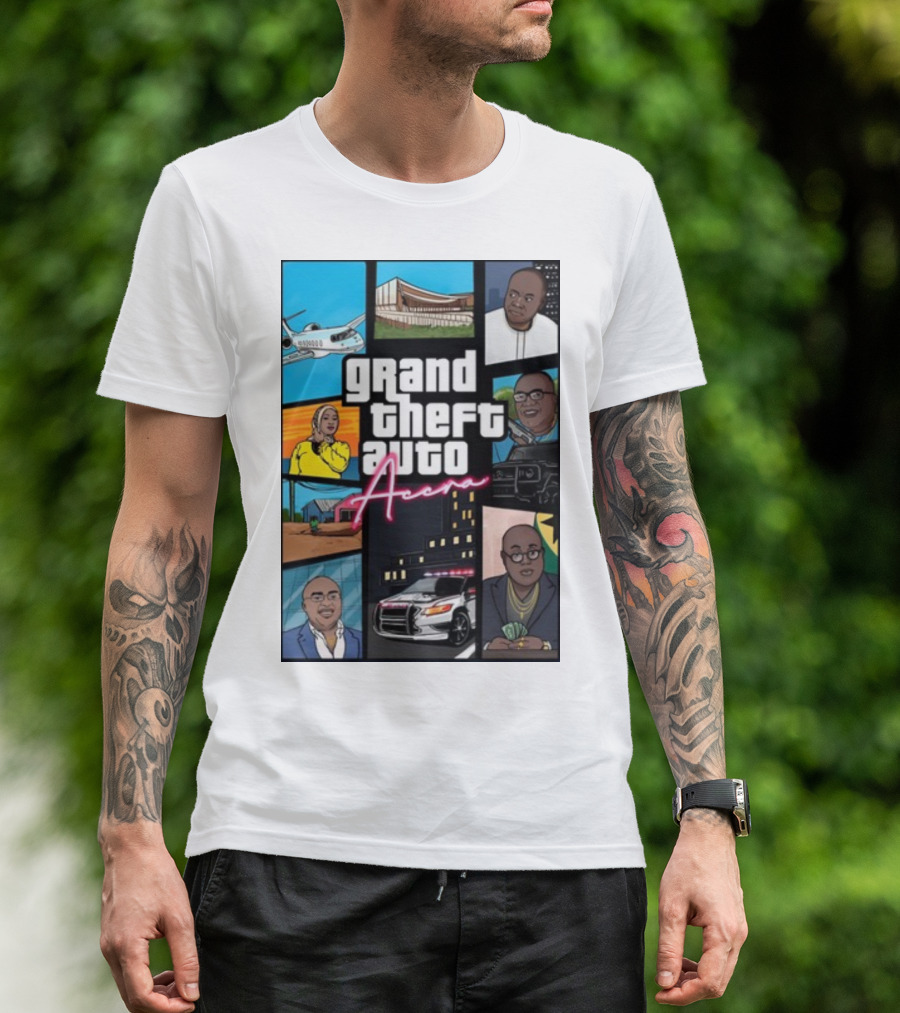 Knackaveli Grand Theft Auto Accra #Occupyjulorbihouse T-Shirt