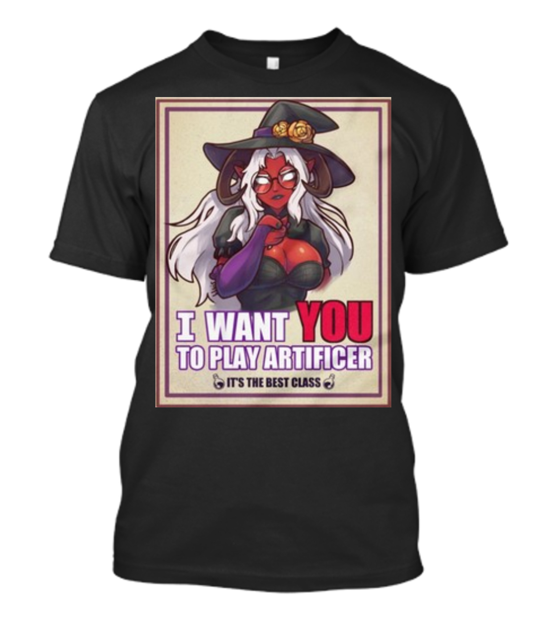 I Want You To Play Artificer It's The Best Class T-Shirt