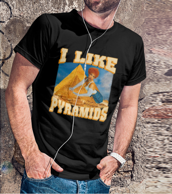 Ice Spice I Like Pyramids 90s Style Cleopatra Nostalgia T-Shirt