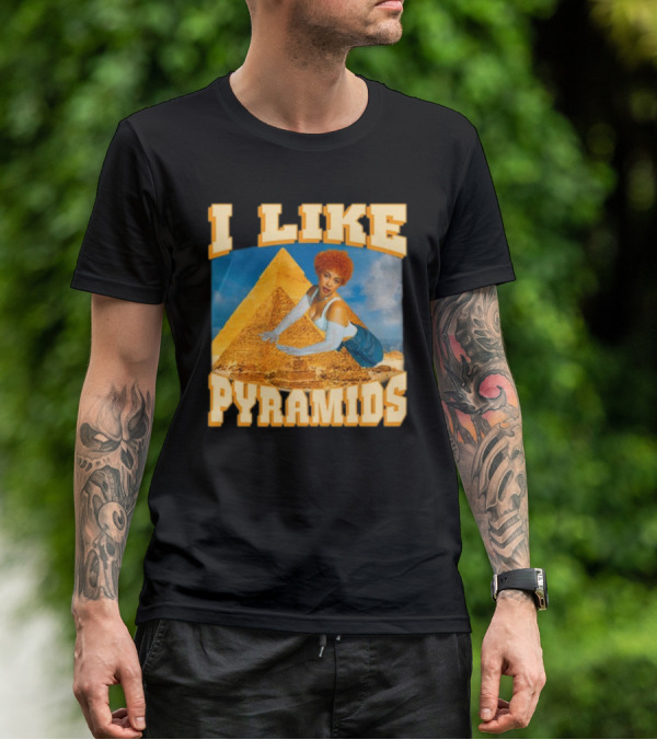 Ice Spice I Like Pyramids 90s Style Cleopatra Nostalgia T-Shirt