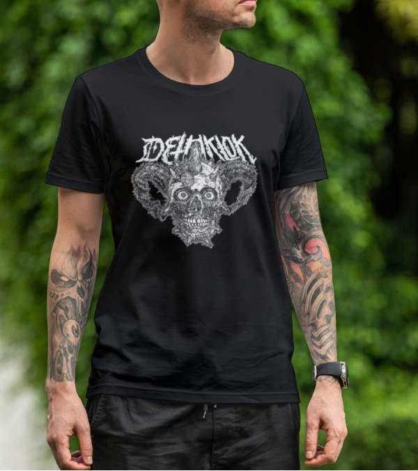 Dethklok Carolinedraws Facebones Skull T-Shirt