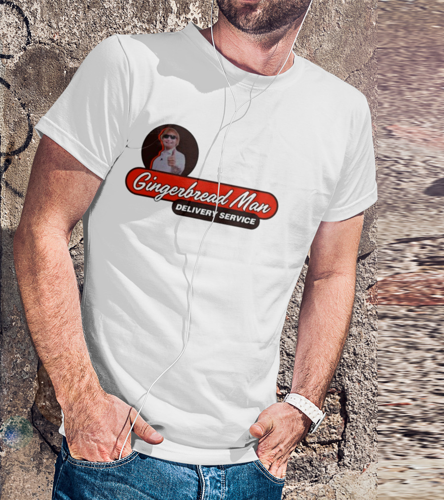 Gingerbread Man Delivery Service Iconic T-Shirt