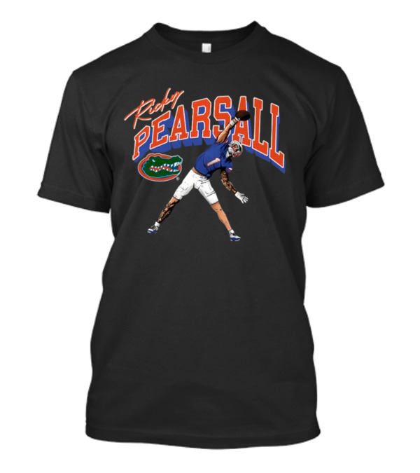 Ricky Pearsall Florida Gators Football Catch Caricature T-Shirt