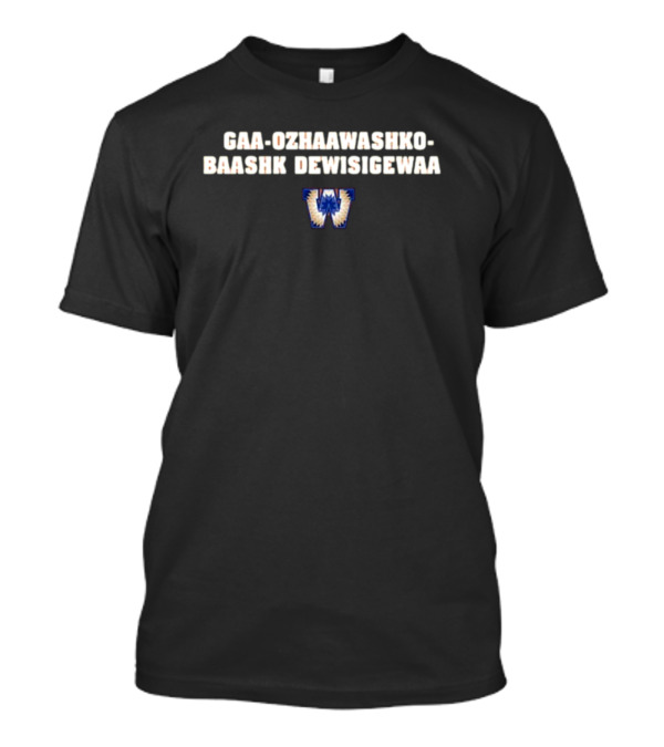 Coach O'Shea Winnipeg Blue Bombers Gaa-Ozhaawashko-Baashkidewisigewaad T-Shirt