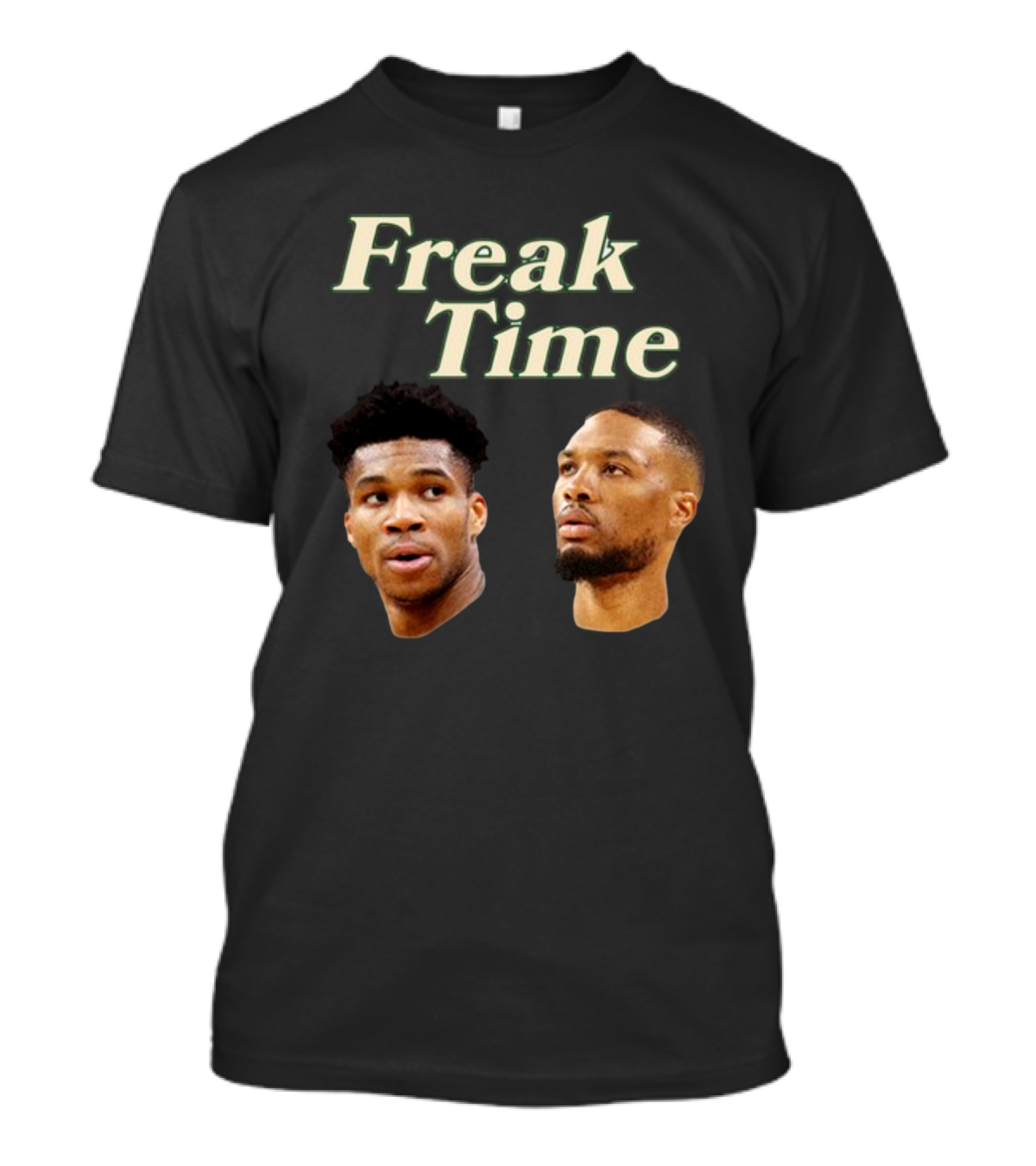 Freak Time In Cream City Giannis And Damian Collaboration T-Shirt