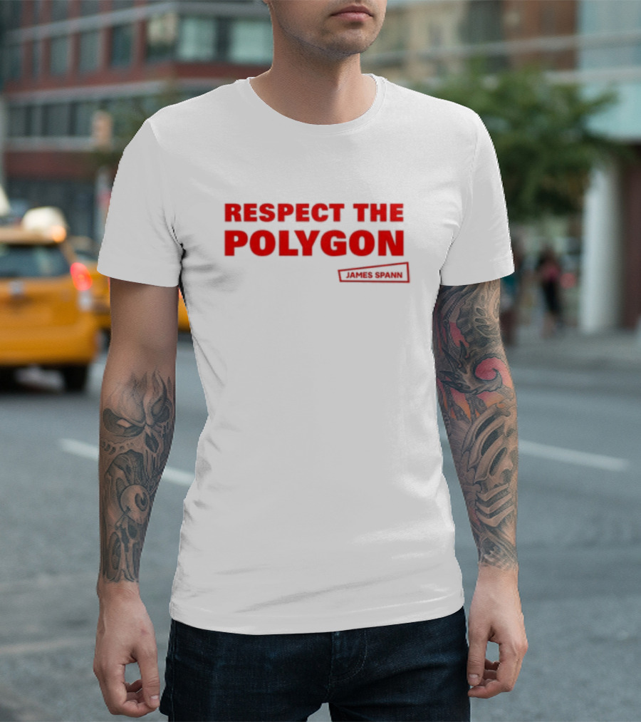 James Spann Respect The Polygon Weather Awareness T-Shirt