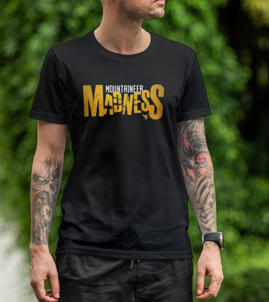 WV Mountaineer Madness WVU Sports Enthusiast T-Shirt