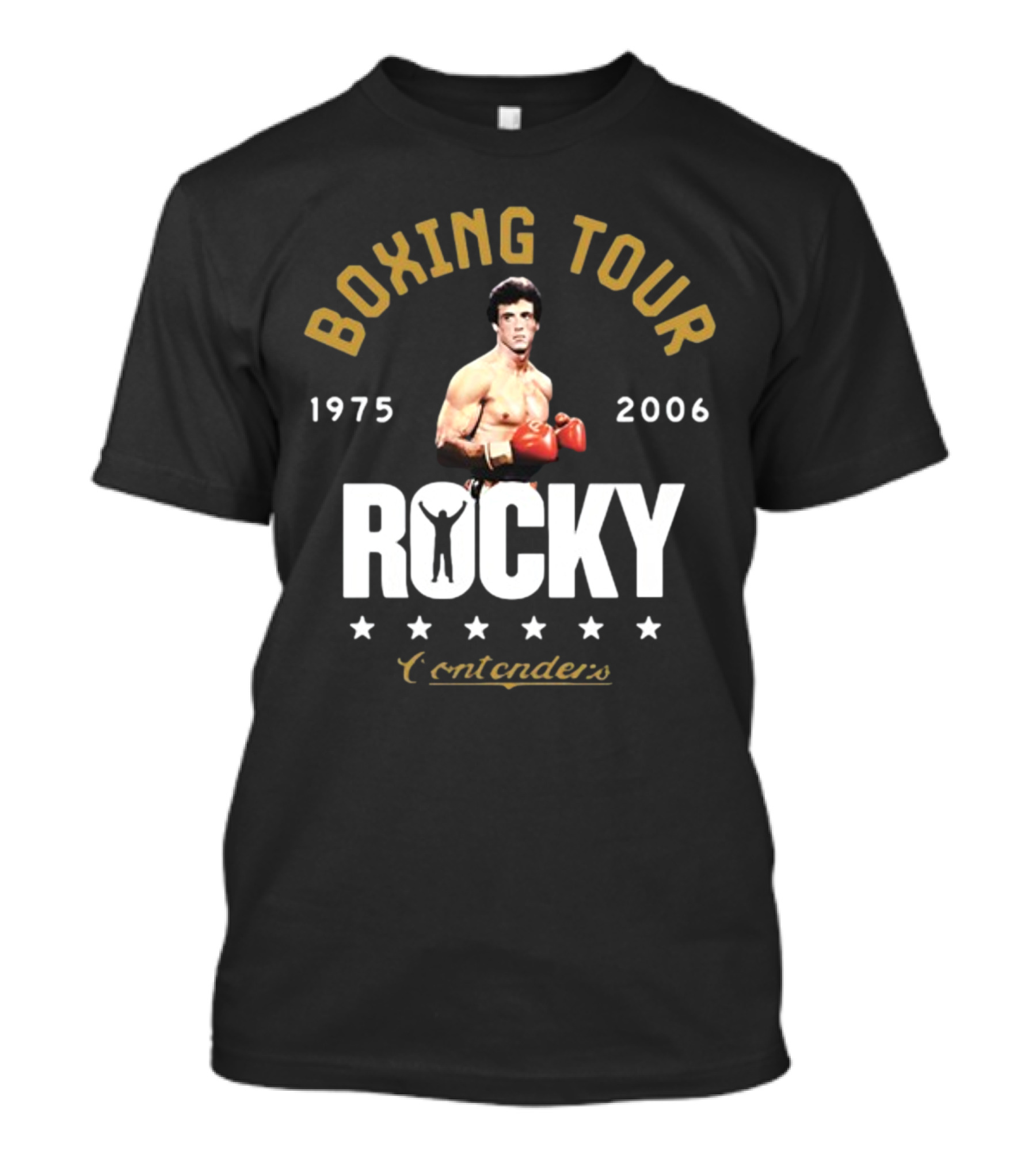Boxing Tour Rocky 1975 2006 Contenders T-Shirt