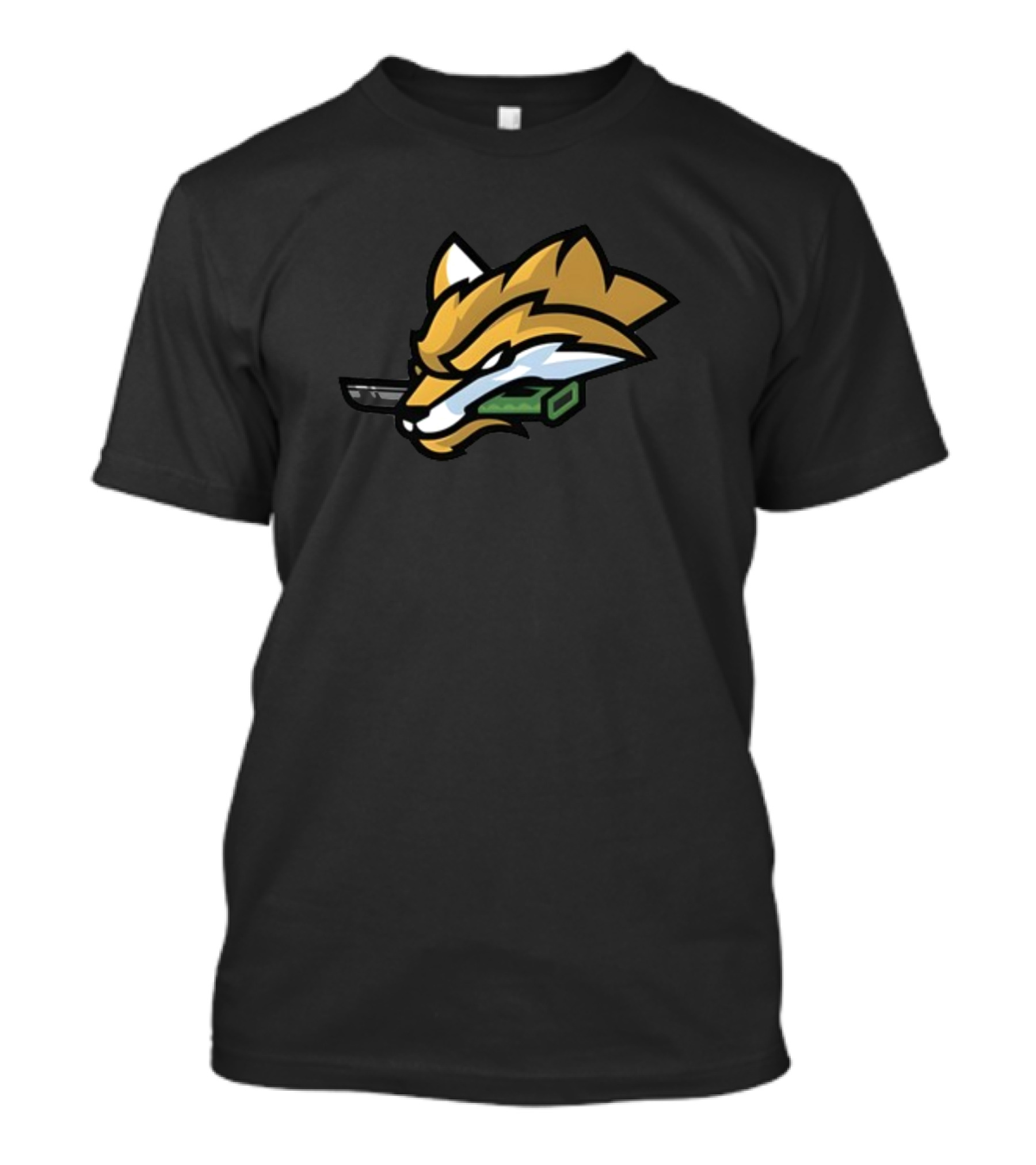 Mgsmgn Metal Gear Network Fox Knife Emblem T-Shirt