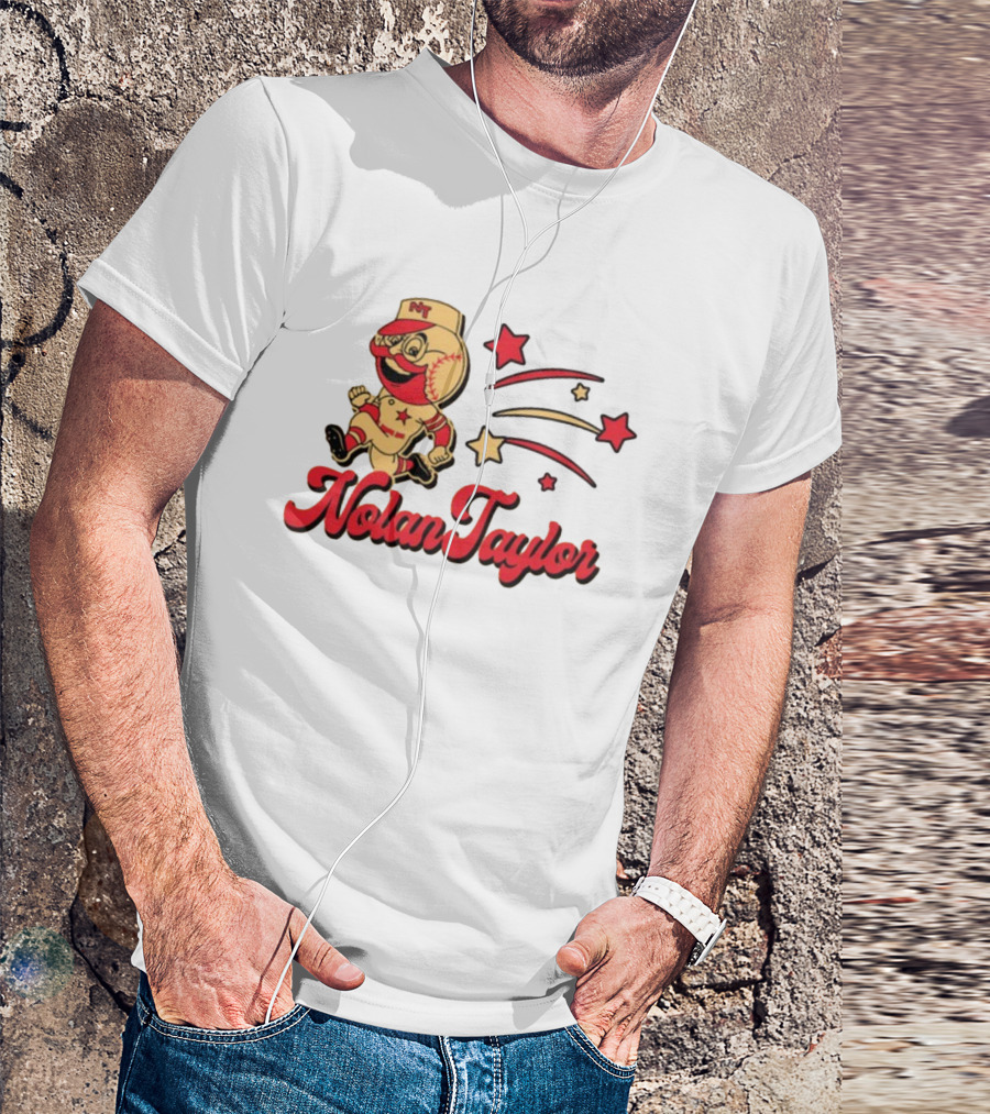 Nolan Taylor MT Mascot Stars Baseball T-Shirt