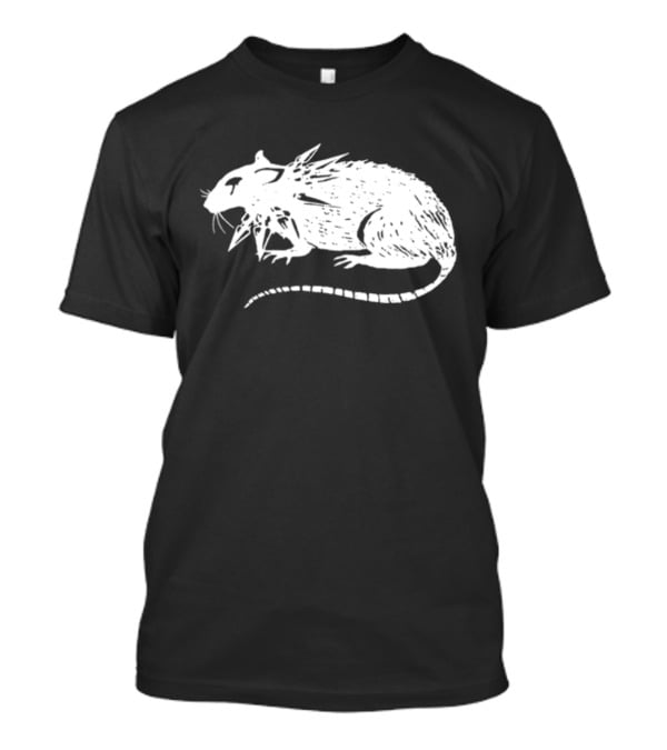 Metroalternative Punk Rat Spiked Mohawk T-Shirt