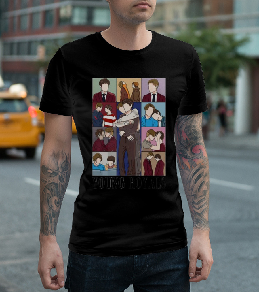 Young Royals Wilhelm Simon Eras Tour T-Shirt
