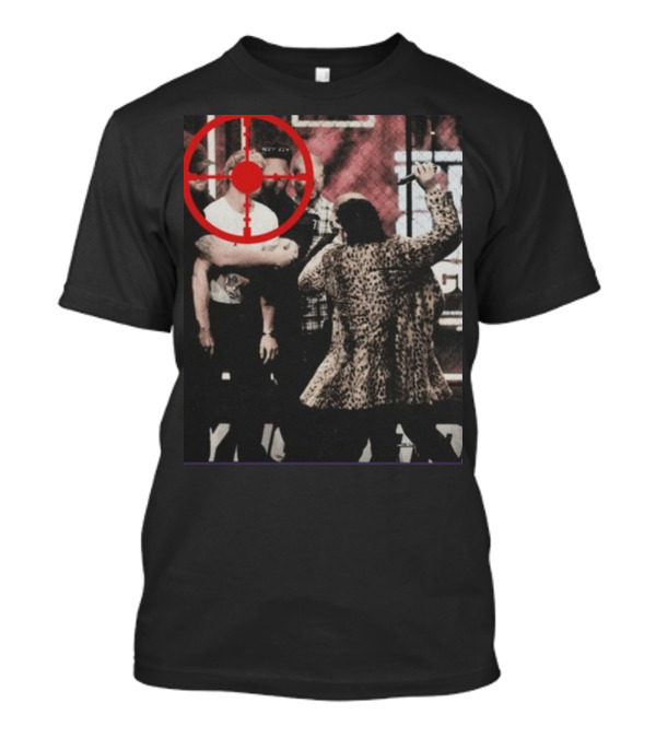 Limited Dillon Danis X Full Violence Bullseye Red Target Man Confrontation T-Shirt
