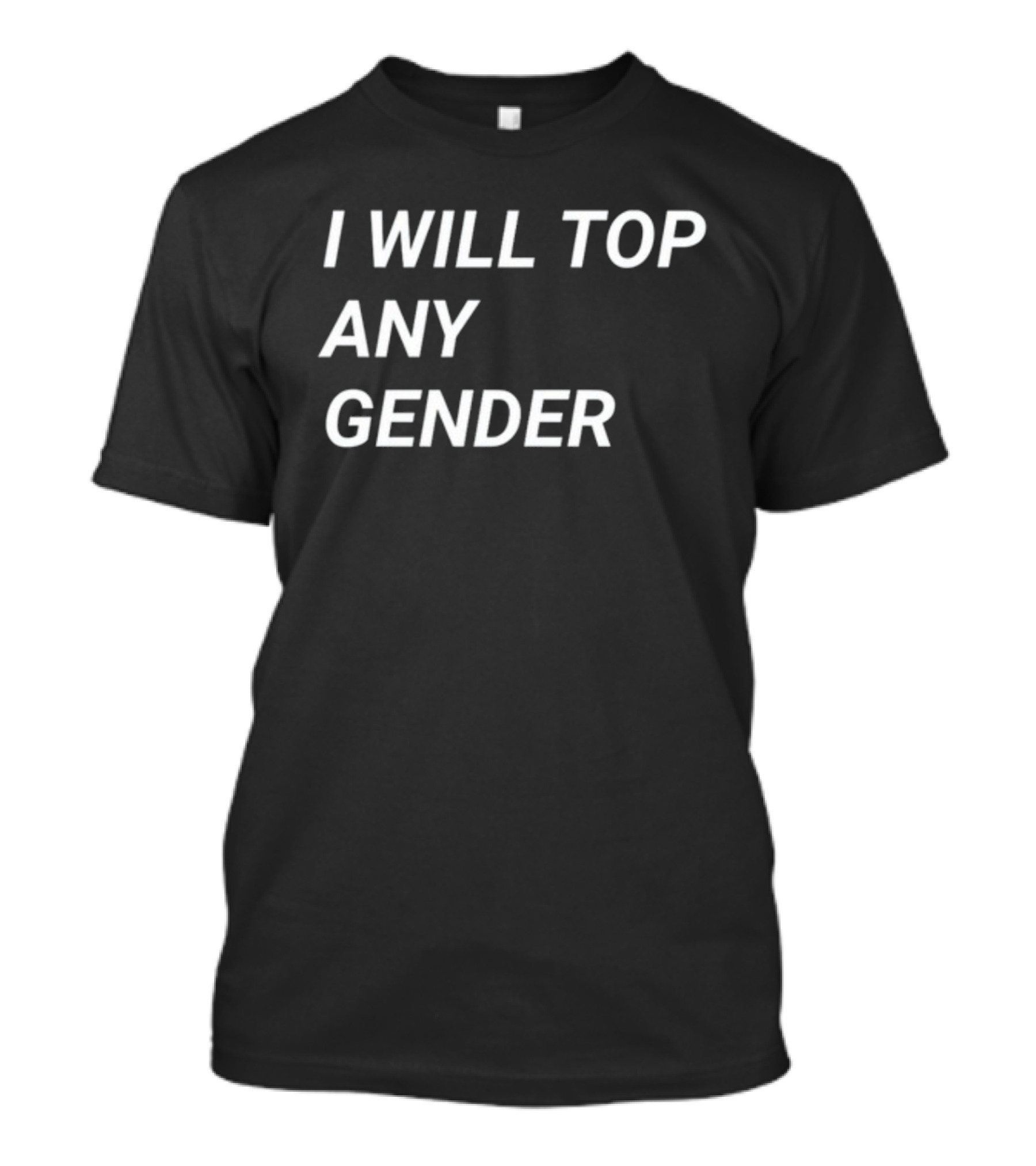 Mastiff I Will Top Any Gender T-Shirt