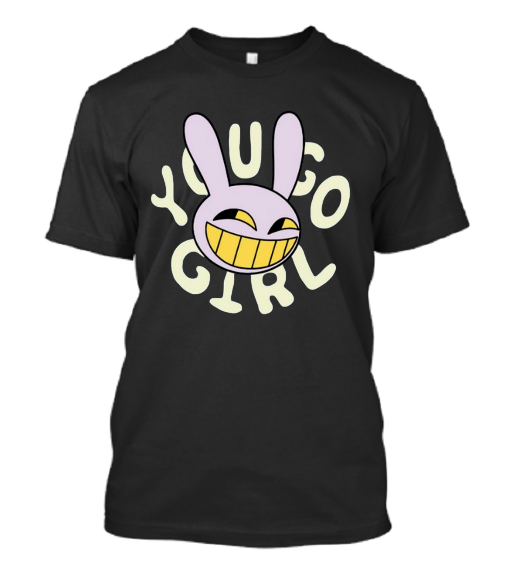 YOU GO GIRL JAX ICONIC QUOTE RABBIT SMILEY FACE дживон 1997 T-Shirt