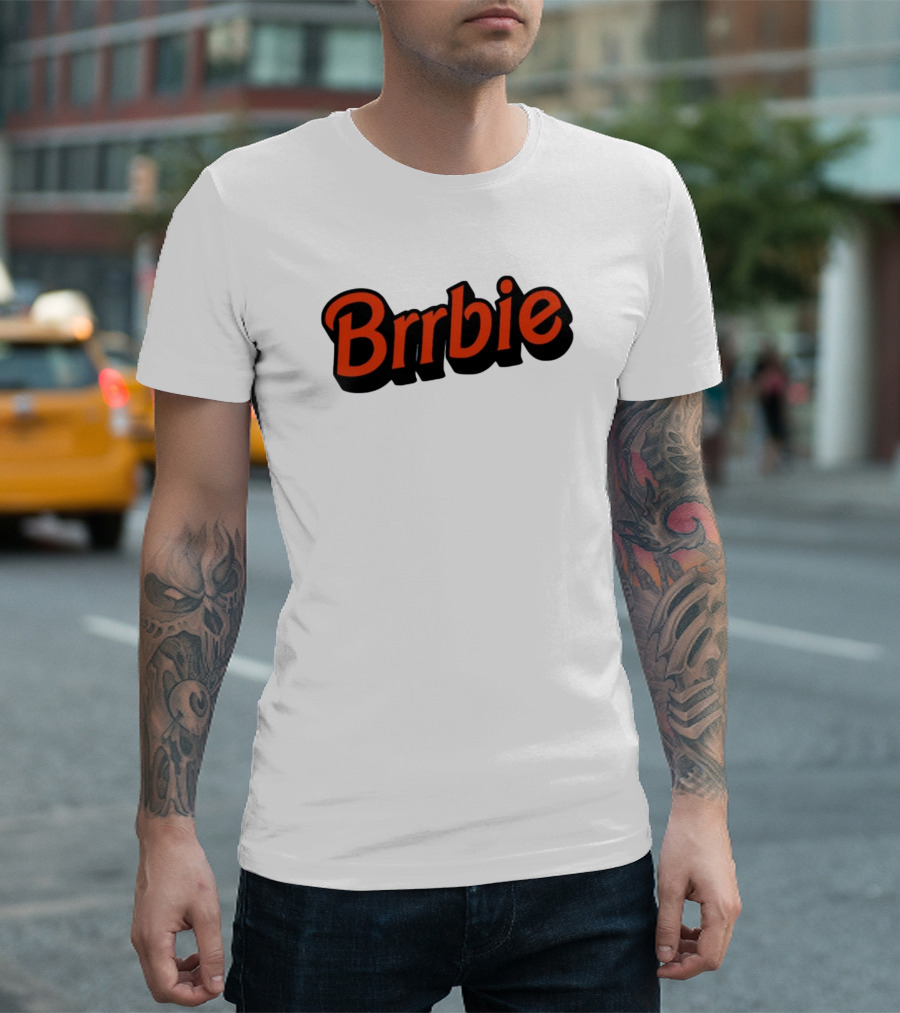 Cincyshirts Brrbie Cincinnati Bengals T-Shirt