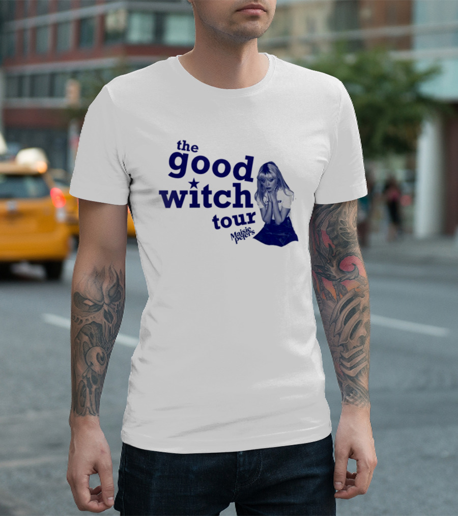 The Good Witch Tour Maisie Peters Blue T-Shirt