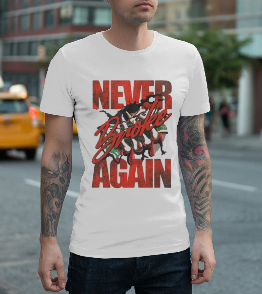 Never Broke Again YB Money Seafoam T-Shirt