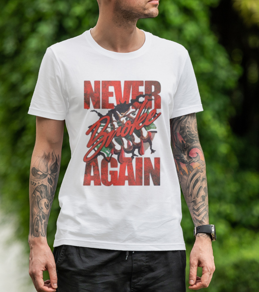 Never Broke Again YB Money Seafoam T-Shirt
