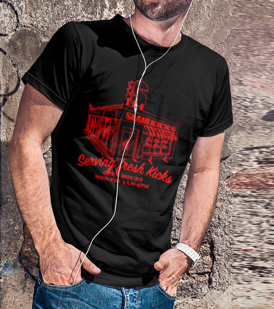 Slam Kicks Serving Fresh Kicks Mon-Fri 9AM-5PM T-Shirt