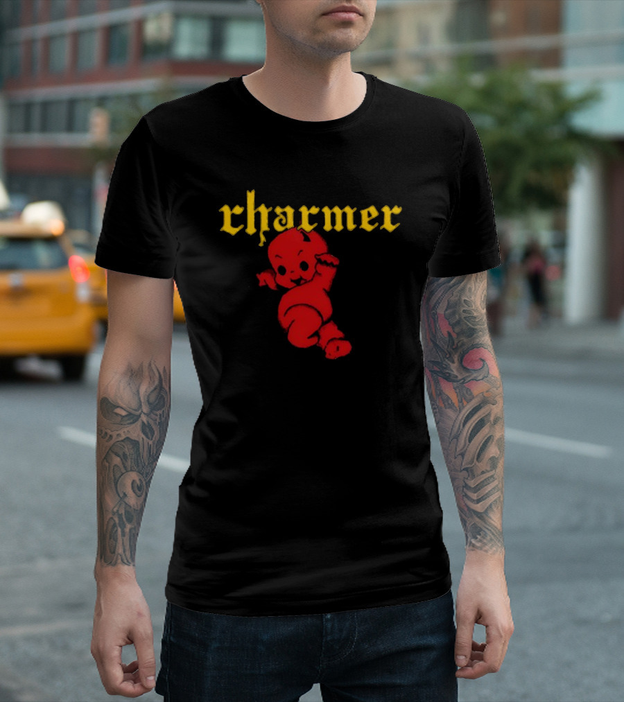 Charmer Cute Red Devil Character T-Shirt
