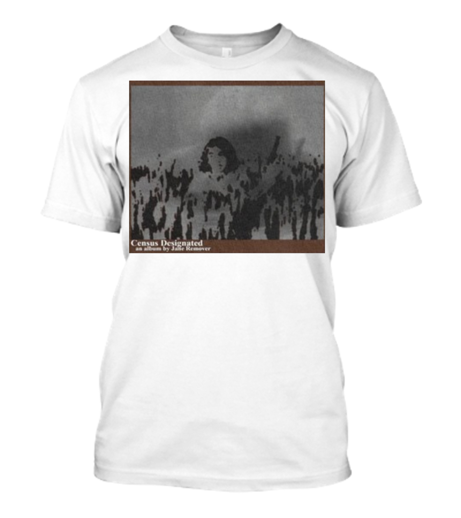 Census Designated An Album By Jane Remover Mysterious Monochrome T-Shirt