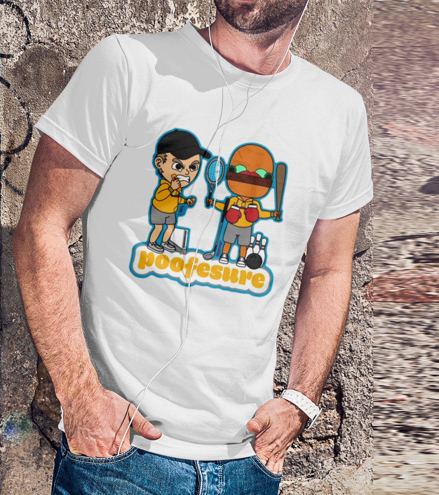 Poofesure Wii Sports Parody With Gaming And Boxing Elements T-Shirt