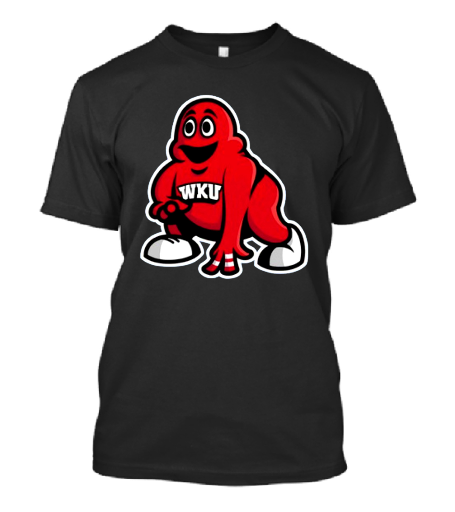 WKU Big Red Linemen Character T-Shirt