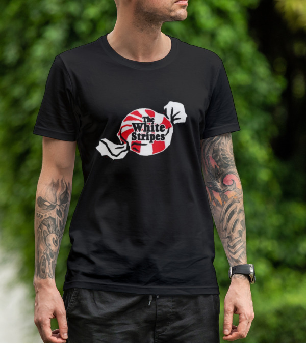Whitestripesstore The White Stripes Peppermint Candy T-Shirt