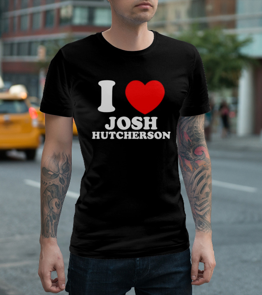 Samantha I Love Josh Hutcherson I Heart Josh Hutcherson T-Shirt