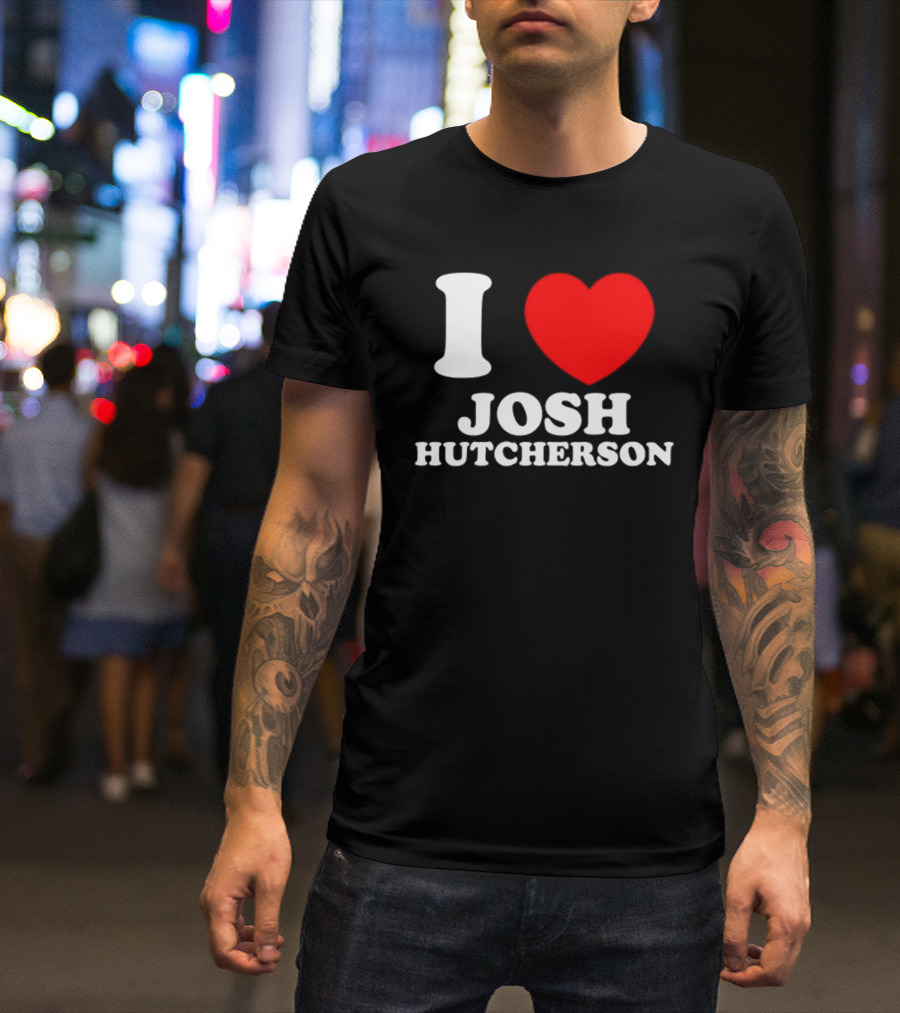 Samantha I Love Josh Hutcherson I Heart Josh Hutcherson T-Shirt