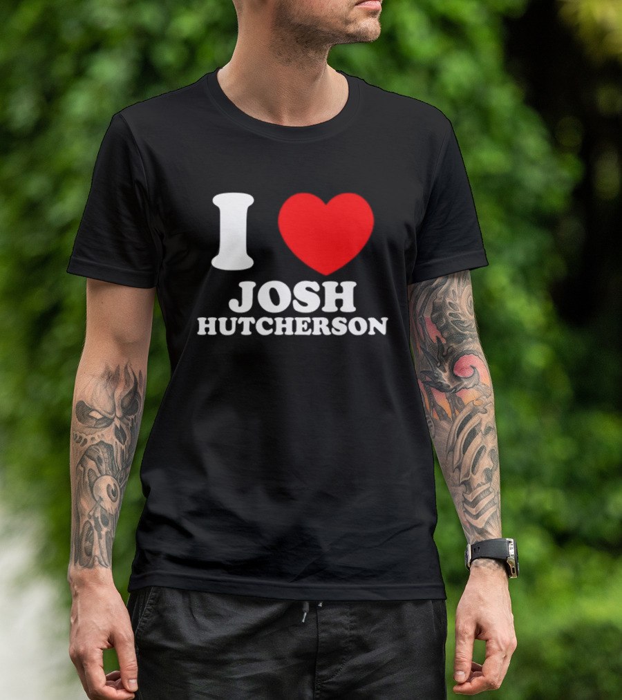 Samantha I Love Josh Hutcherson I Heart Josh Hutcherson T-Shirt