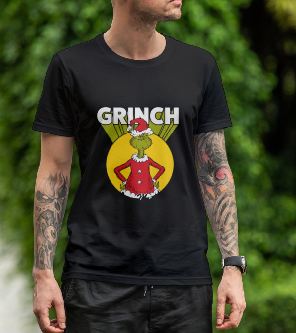 Junior's Dr. Seuss The Grinch You're A Mean One Christmas T-Shirt